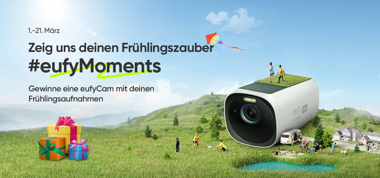 Frühlingszauber mit eufy – Lass uns an deinen #eufyMoments teilhaben