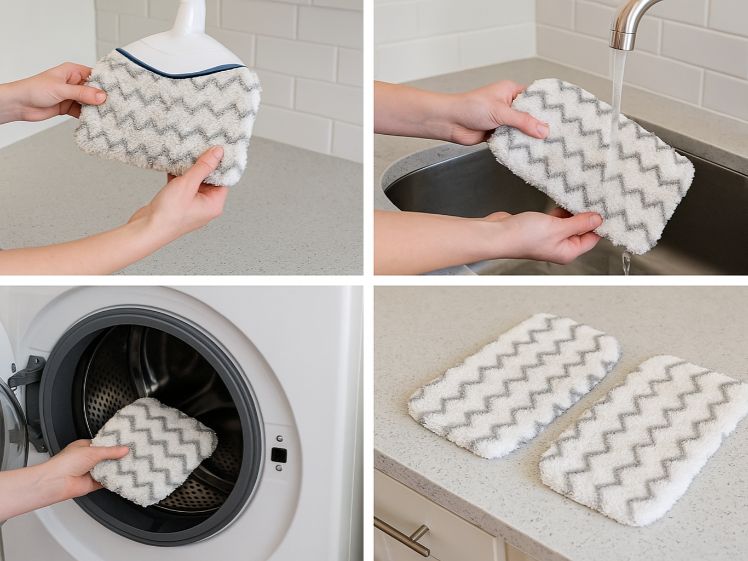 Tipps & Tricks: Dampfreiniger-Pads reinigen