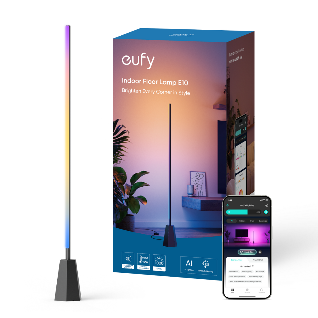 eufy Zimmer-Stehlampe E10