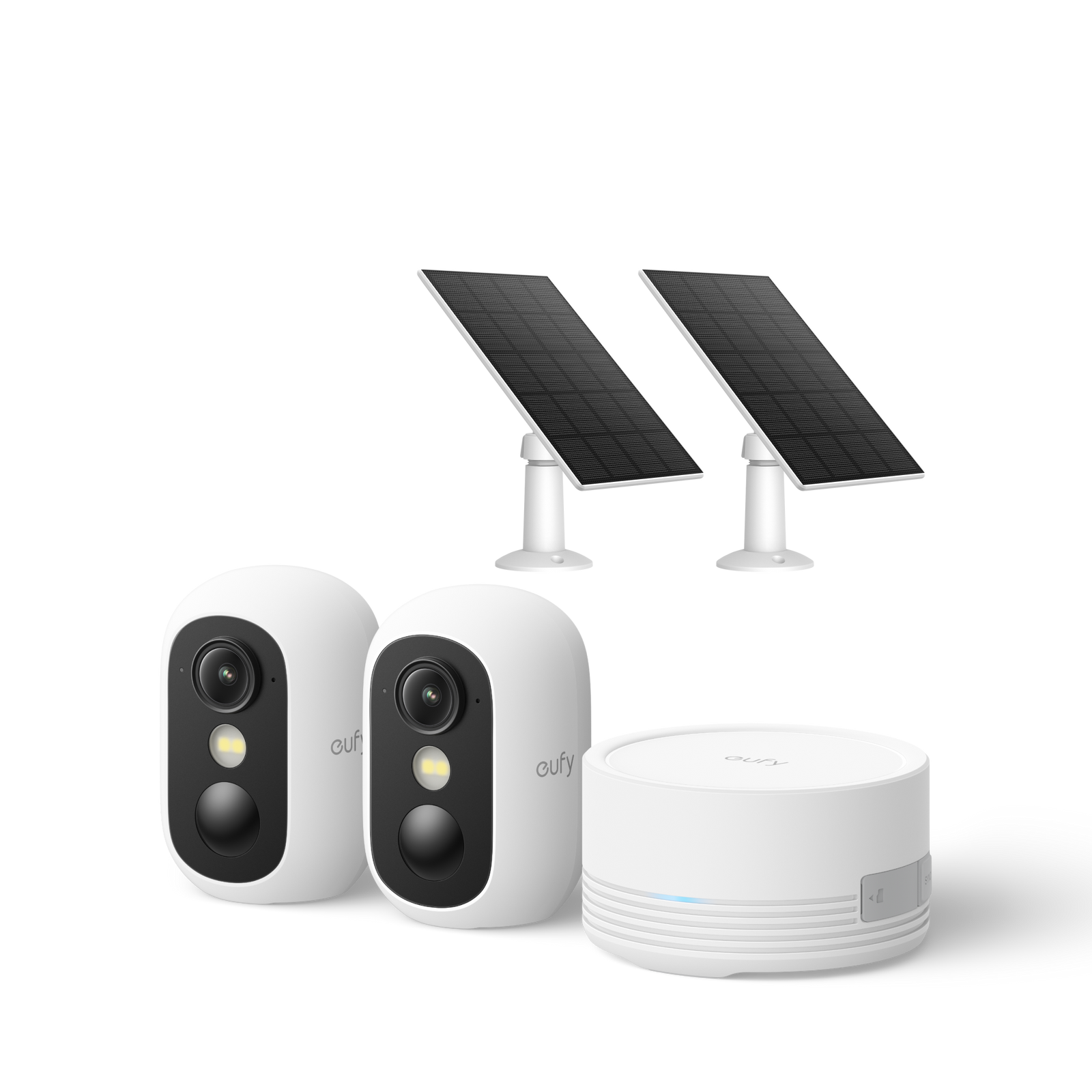eufyCam C35 2er-Bundle mit Mini HomeBase™ & Solarpanel