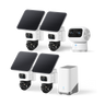 eufyCam S4 4-Cam Kit und Innenkamera S350