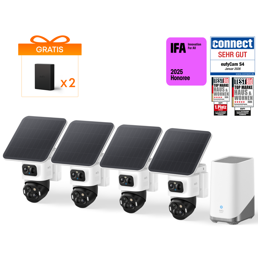eufy Security eufyCam S4 4-Cam Kit
