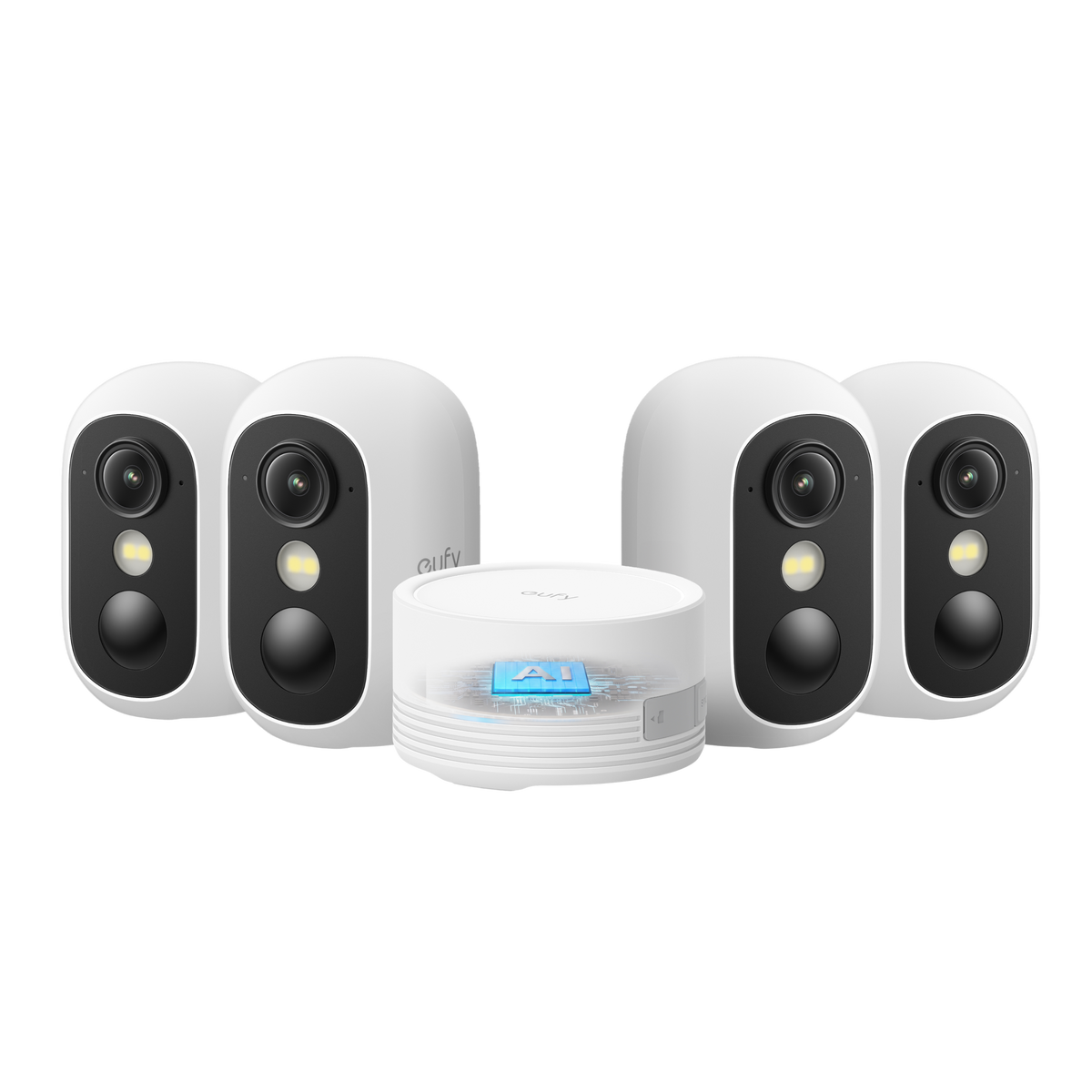 eufy Security eufyCam C35 4-Kamera-Set
