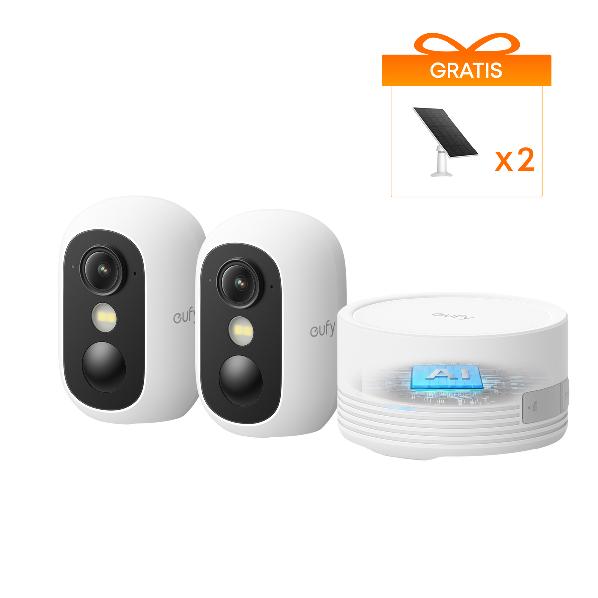 eufy Security eufyCam C35 2-Kamera-Set – Kabellose
