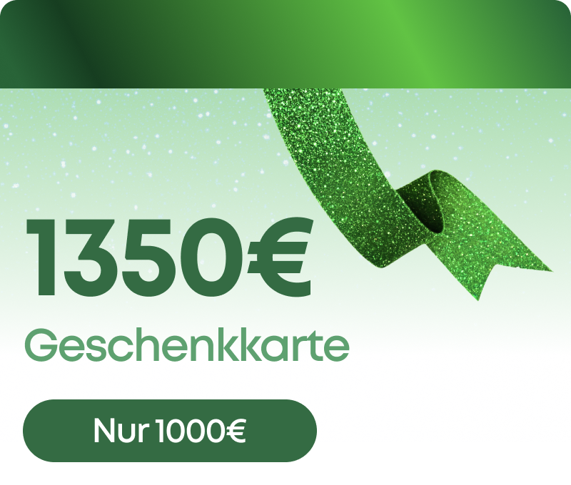 Geschenkkarten (1,350€)