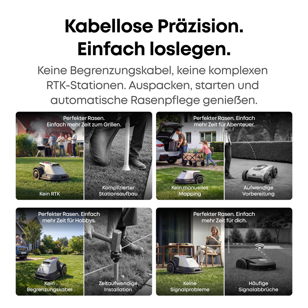 eufy Mähroboter E15 (Inklusive Gratis)