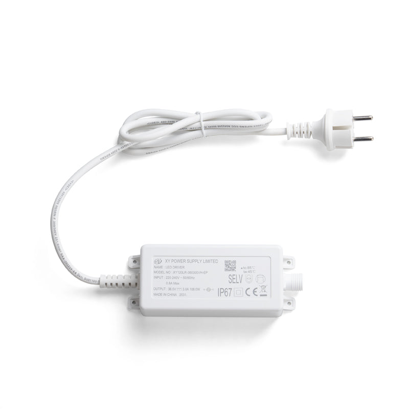 EU-Stromadapter für eufy Festinstallierte Outdoor-Lichterkette S4